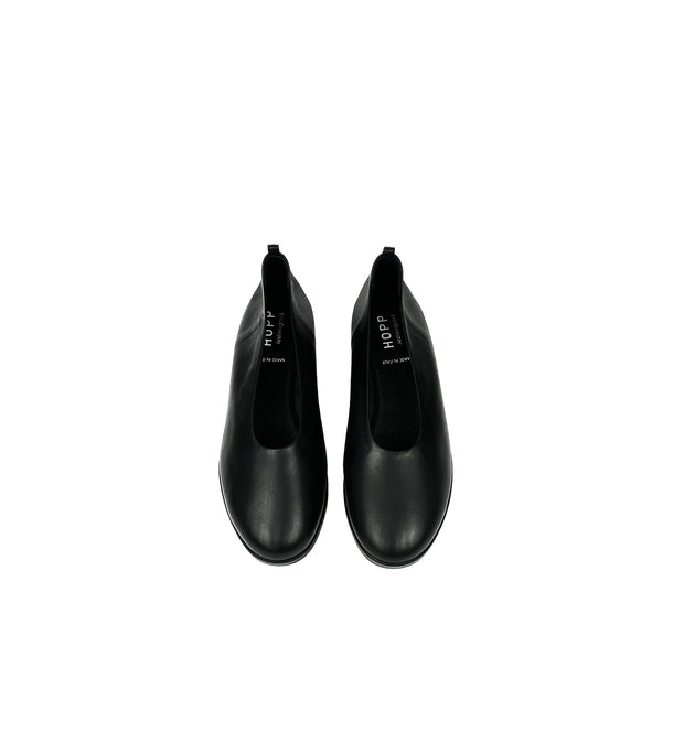 IO Slipper - Black Nappa