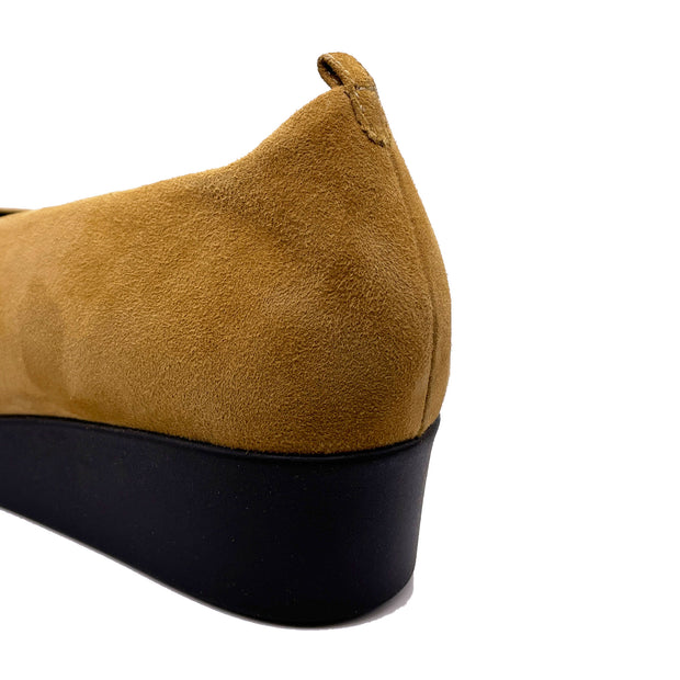 IO Slipper - Ochre Suede